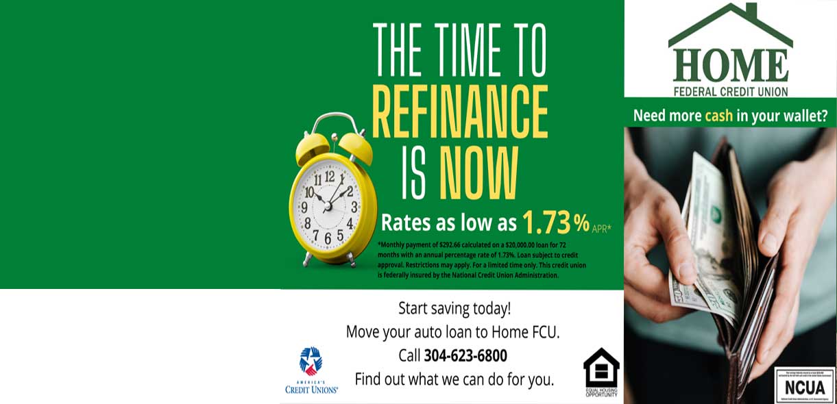 THE TIME TO REFINANCE IS NOW